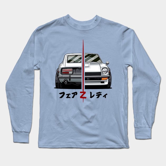 Fairlady Z S30 Long Sleeve T-Shirt by Markaryan